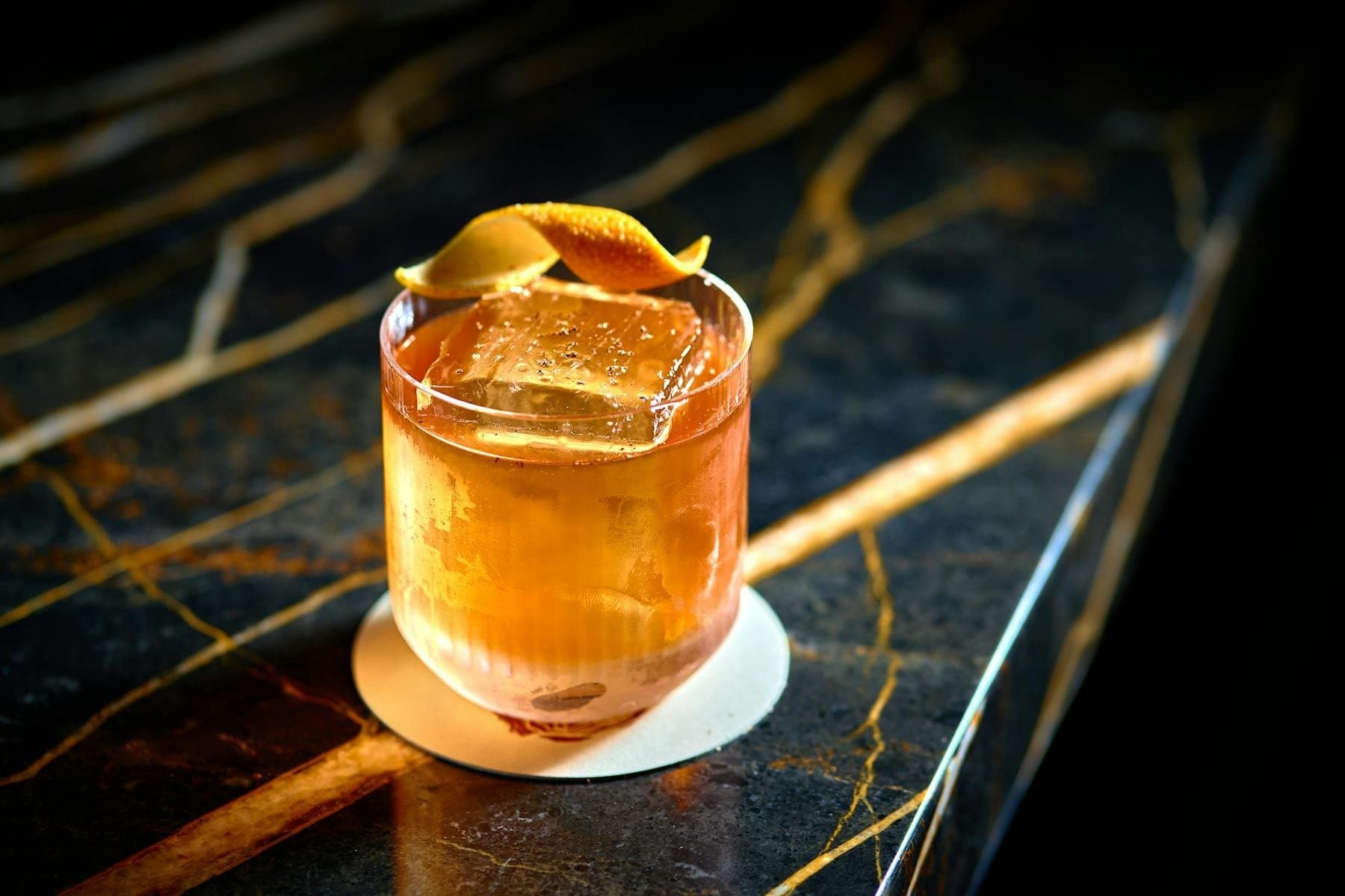 From the bar