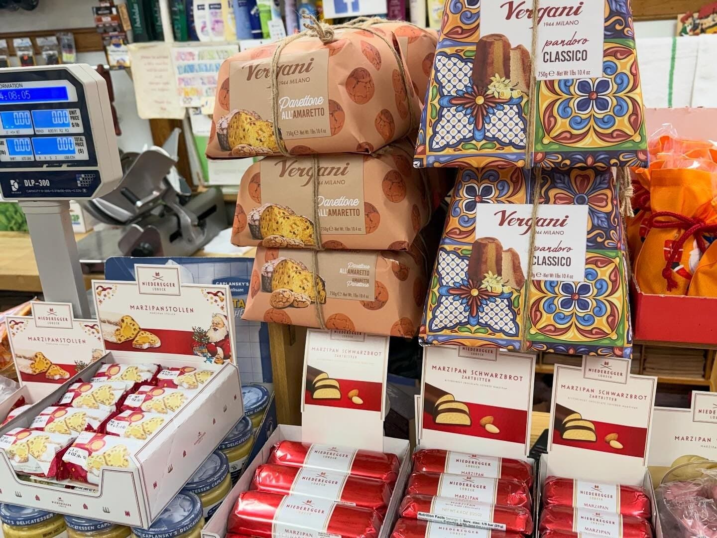 Holiday imports by the counter
